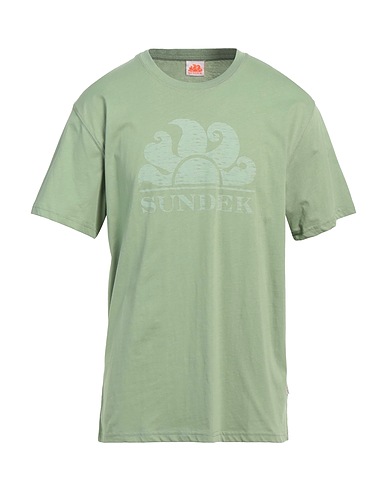 SUNDEK T-shirt Military green 100% Cotton