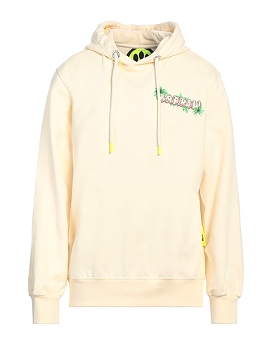 BARROW Hooded track jacket  Beige 100% Cotton