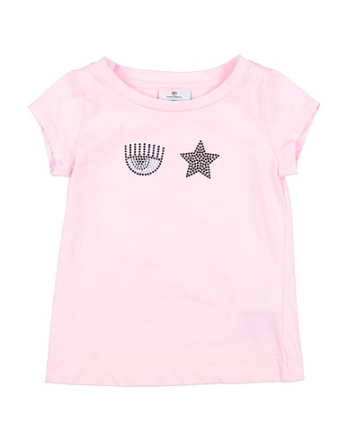 CHIARA FERRAGNI T-shirt Rosa 100% Cotone