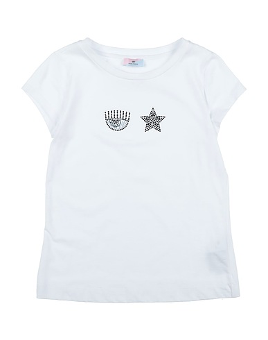 CHIARA FERRAGNI T-shirt Bianco 100% Cotone