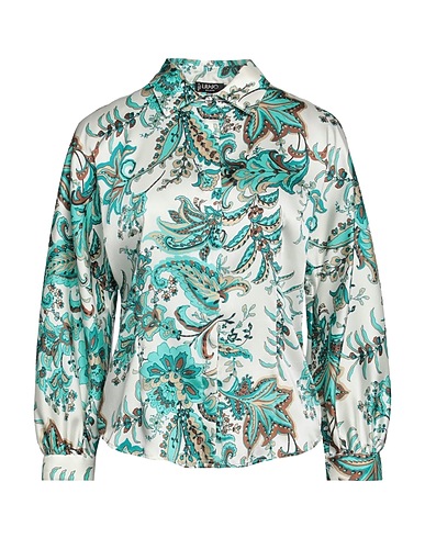 LIU •JO Floral shirts & blouses Green 100% Polyester