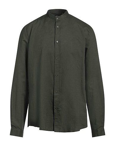 ANTONY MORATO Camicia in lino Verde scuro 55% Lino, 45% Cotone