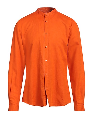 ANTONY MORATO Camicia in lino Arancione 55% Lino, 45% Cotone