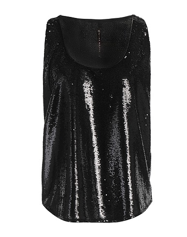 MANILA GRACE Top Black 100% Polyester