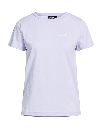 A.P.C. Basic T-Shirt Lilac 100% Cotton
