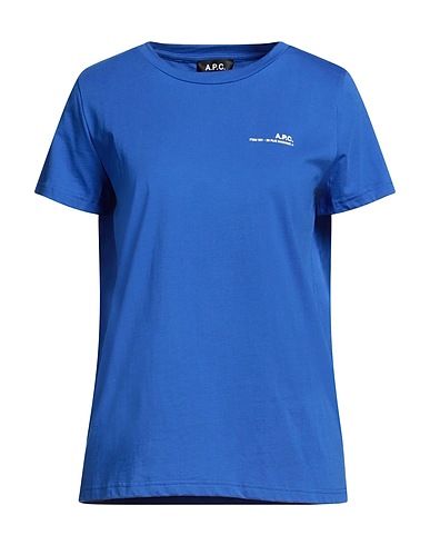 A.P.C. T-shirt basique Bleu nuit 100% Coton