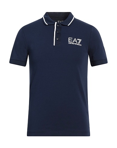 EA7 Polo Blu navy 95% Cotone, 5% Elastan