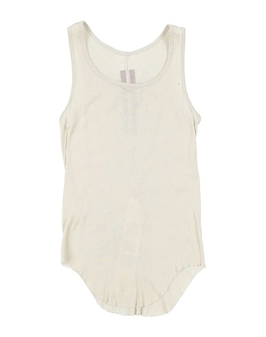 RICK OWENS Canotta Grigio chiaro 100% Cotone