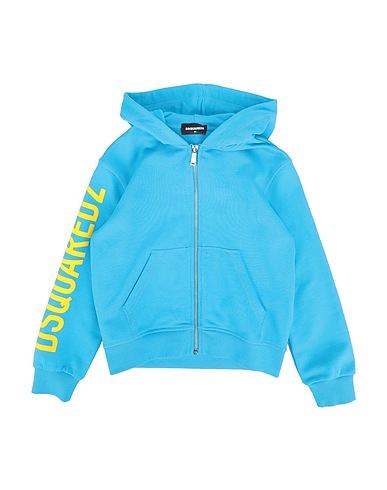 DSQUARED2 Felpa Azzurro 100% Cotone, Elastan