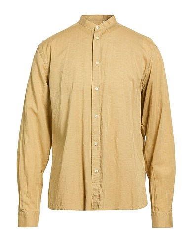 LIU •JO MAN Chemise de couleur unie Vert sauge 57% Lyocell, 22% Lin, 21% Coton