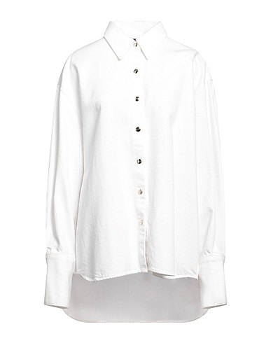 GOLDSIGN Camicie e bluse tinta unita Bianco 60% Cotone organico, 40% Lyocell