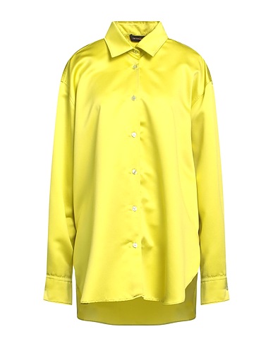 THE ANDAMANE Solid colour shirts & blouses Lime green 100% Polyester
