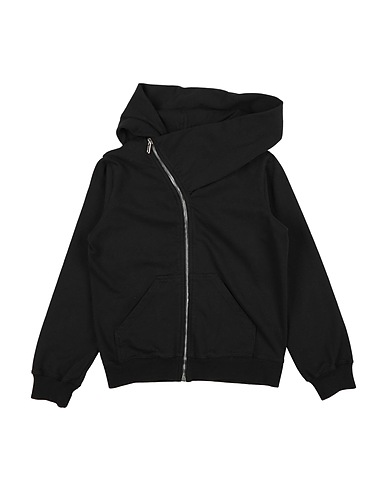 RICK OWENS Hooded track jacket 100% Cotton
