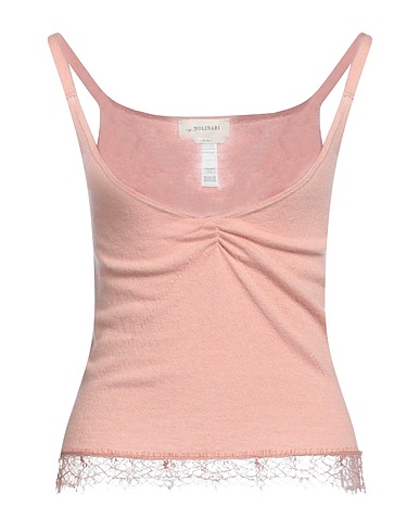 ANNA MOLINARI Top Antique rose 47% Wool, 30% Viscose, 15% Polyamide, 8% Cashmere