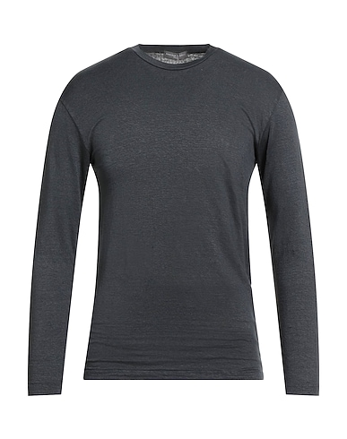 DANIELE FIESOLI Basic T-shirt 96% Linen, 4% Elastane