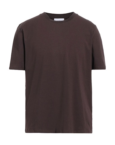 ALPHA STUDIO ベーシックTシャツ ダークブラウン コットン 96% / ポリウレタン 4%