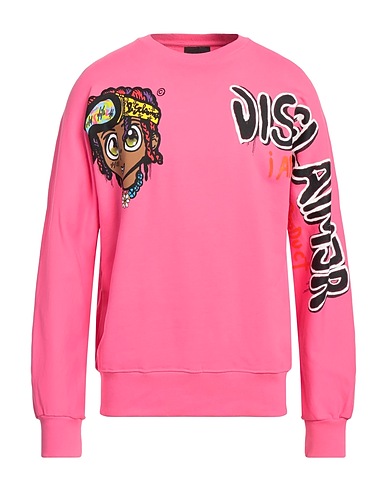 DISCLAIMER Sweatshirt Pink 100% Cotton