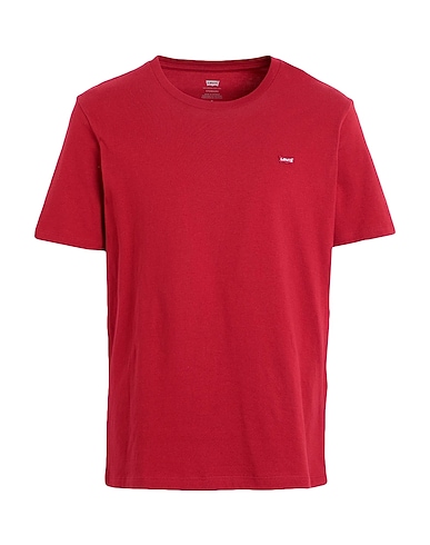 LEVI'S Basic T-Shirt SS ORIGINAL HM TEE BROWNS
 Ziegelrot 100% Baumwolle