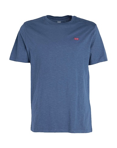LEVI'S Basic T-Shirt SS ORIGINAL HM TEE BLUES
 Slate blue 100% Cotton