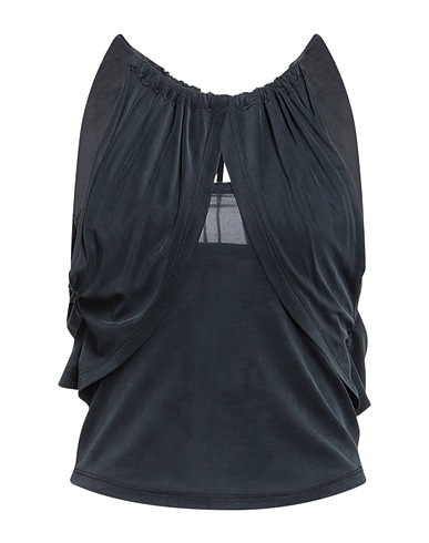 GRIFONI Top Marineblau 93% Cupro, 7% Elastan