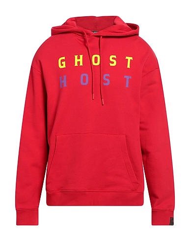 RAF SIMONS Hooded sweatshirt Red 100% Cotton