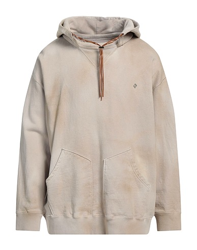 CHILDREN OF THE DISCORDANCE Hooded track jacket  Beige 100% Cotton