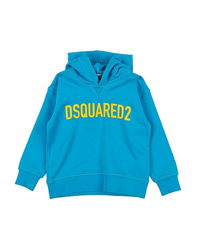 DSQUARED2 Sweat-shirt Bleu d'azur 100% Coton