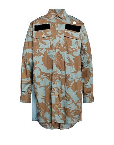 OAMC RE:WORK Camicia fantasia Grigio 100% Cotone