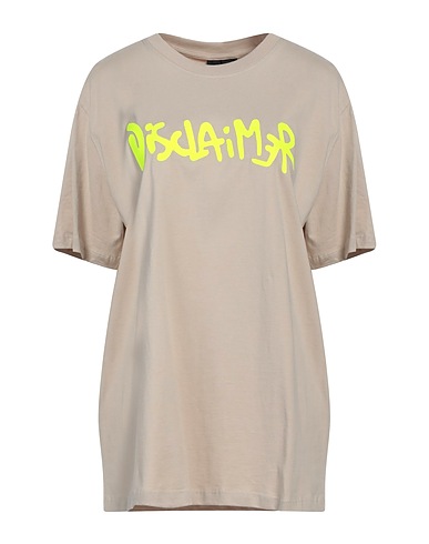 DISCLAIMER T-shirt Light brown 100% Cotton