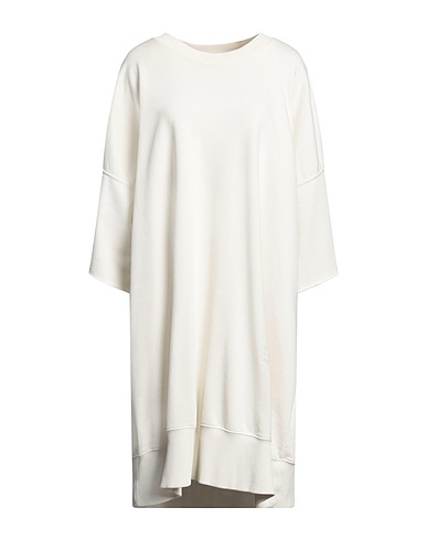 MM6 MAISON MARGIELA Short dress Ivory 65% Cotton, 35% Polyester, Elastane