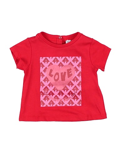 EMPORIO ARMANI T-shirt Red 100% Cotton