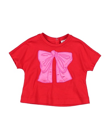 EMPORIO ARMANI T-shirt Red 100% Cotton, Polyester