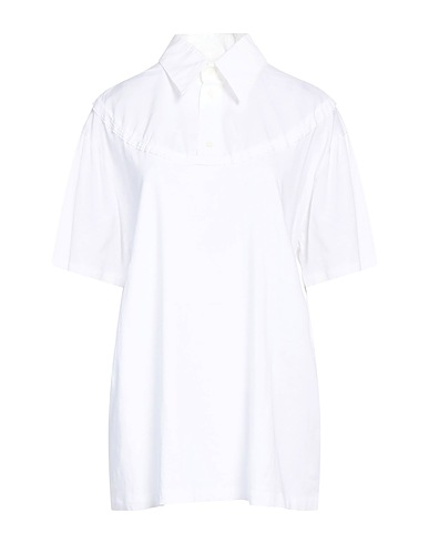 MM6 MAISON MARGIELA ポロシャツ ホワイト コットン 100%