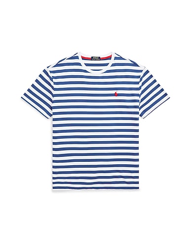 POLO RALPH LAUREN T-shirt CLASSIC FIT STRIPED JERSEY T-SHIRT
 Navy 100% Cotton