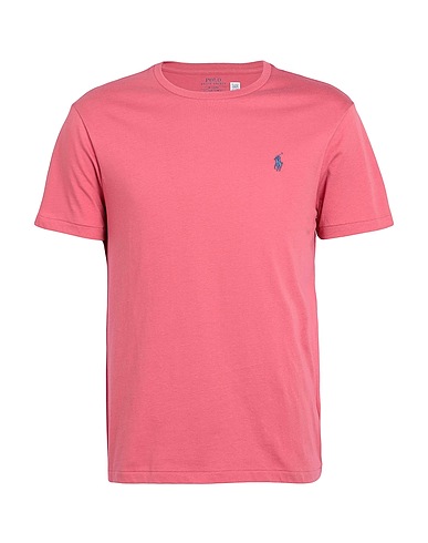 POLO RALPH LAUREN Basic T-shirt CUSTOM SLIM FIT JERSEY CREWNECK T-SHIRT
 Antique rose 100% Cotton