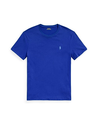 POLO RALPH LAUREN T-shirt CUSTOM SLIM FIT JERSEY CREWNECK T-SHIRT
 100% Cotton
