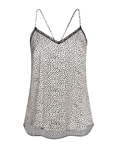 8PM Cami Ivory 100% Viscose, Cotton, Polyamide