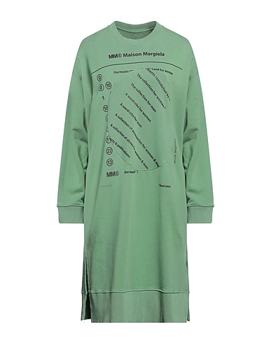 MM6 MAISON MARGIELA Short dress Green 100% Cotton