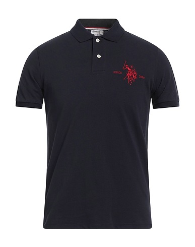 U.S.POLO ASSN. Polo shirt Midnight blue 100% Cotton