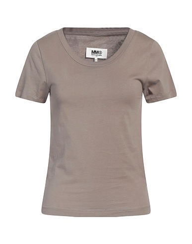 MM6 MAISON MARGIELA Basic T-Shirt Khaki 100% Cotton