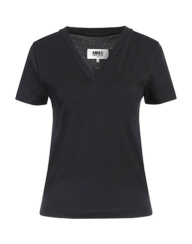 MM6 MAISON MARGIELA Basic T-shirt Black 100% Cotton