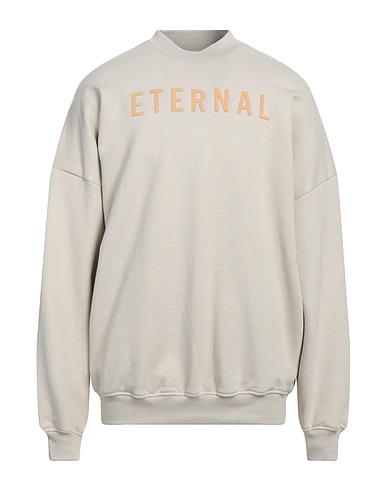 FEAR OF GOD Felpa Beige 100% Cotone