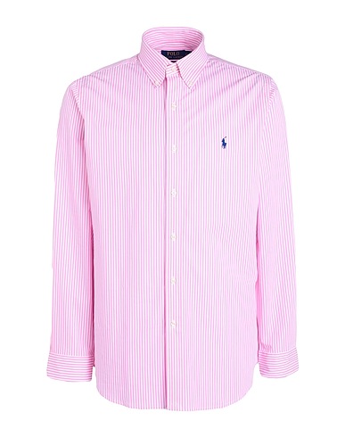 POLO RALPH LAUREN Striped shirt 91% Cotton, 9% Elastane