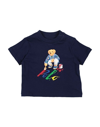 POLO RALPH LAUREN T-shirt Polo Bear Cotton Jersey Tee
 Navy blue 100% Cotton