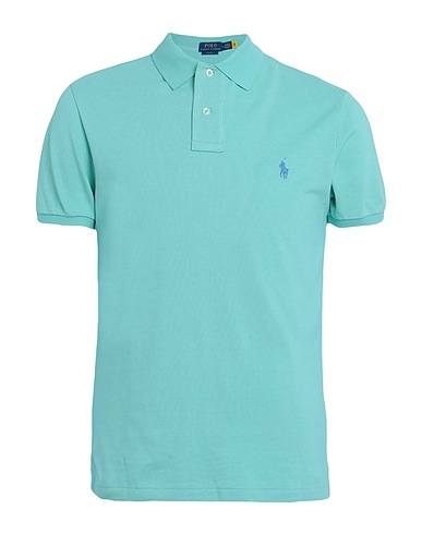 POLO RALPH LAUREN Poloshirt  SLIM FIT MESH POLO SHIRT 
 Säuregrün 100% Baumwolle