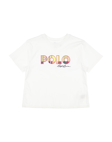 POLO RALPH LAUREN T-shirt Madras-Logo Cotton Jersey Boxy Tee
100% Cotton