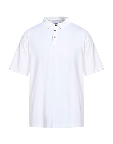 ALPHA STUDIO Polo shirt 98% Cotton, 2% Elastane