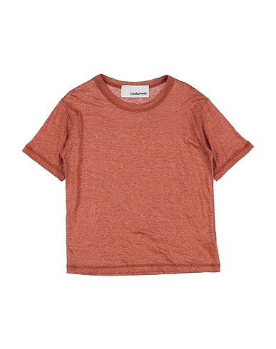 COSTUMEIN T-shirt Brown 100% Linen