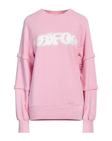 GRIFONI Felpa Rosa 100% Cotone