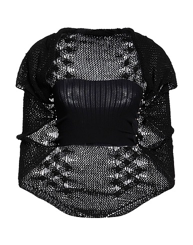 RUI Top Nero 100% Cachemire, Nylon, Elastan